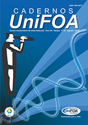 					Visualizar v. 7 n. 20 (2012): Cadernos UniFOA
				